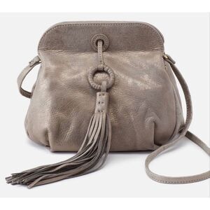 Hobo Birdy Leather Crossbody Bag in Granite, $238